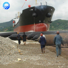 Vente chaude de bateau de lancement et de levage des airbags gonflables en caoutchouc marins